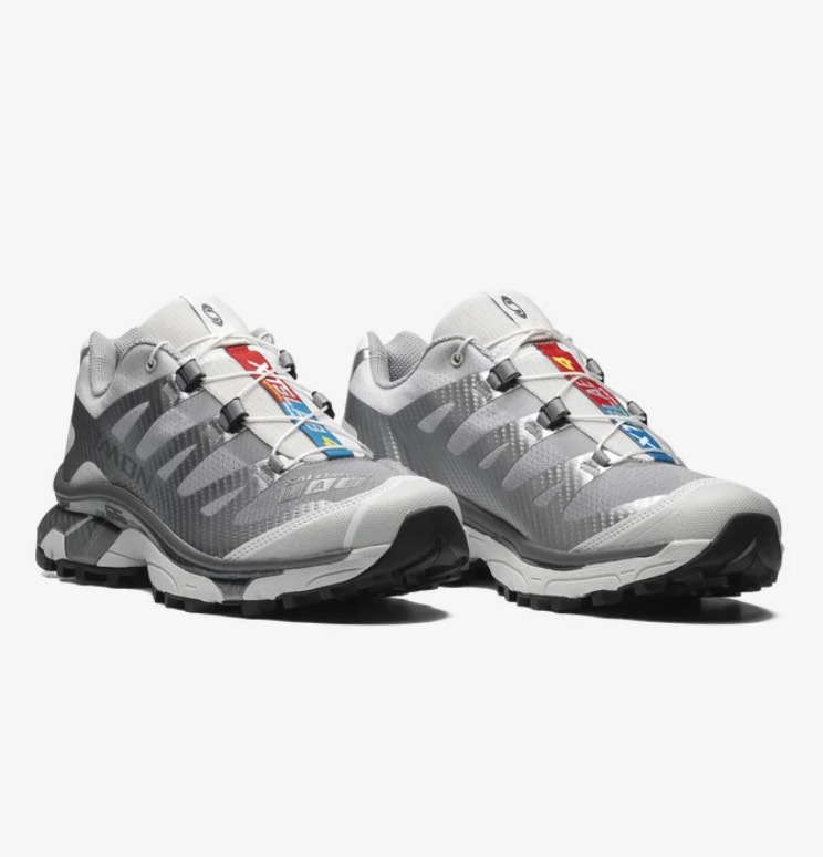 スニーカー SALOMON SNEAKER BASSA XT-4 OG LUNAR ROCK/ALLOY/SILVER Salomon Sneaker bassa XT-4 OG Lunar rock/Alloy/silver